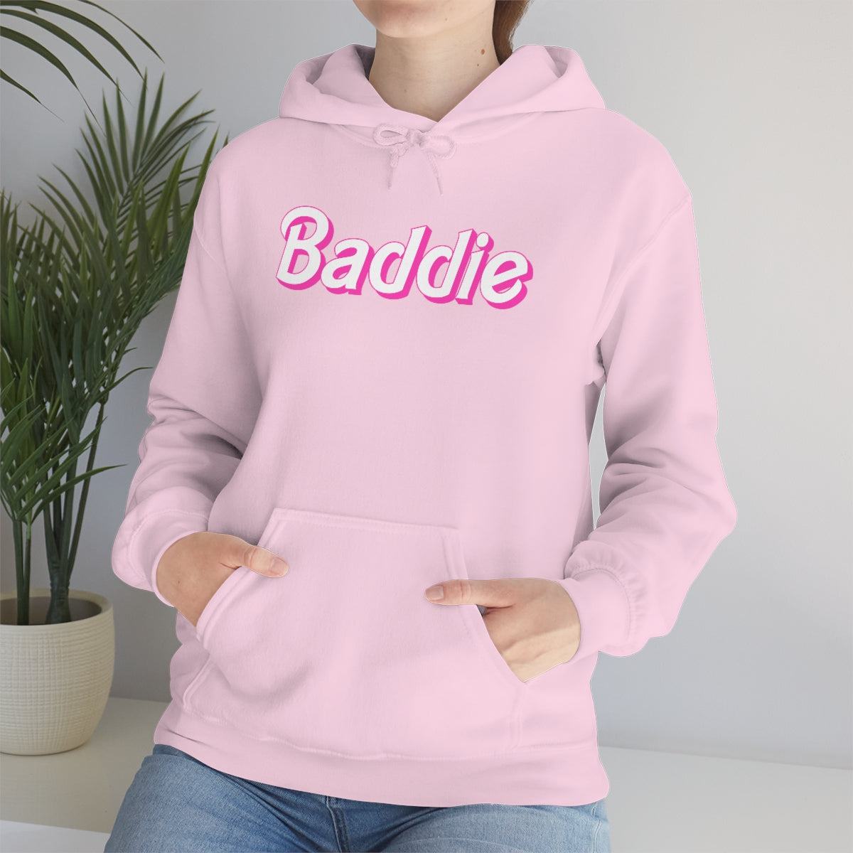 Y2K Baddie Barbie Hooded Sweatshirt