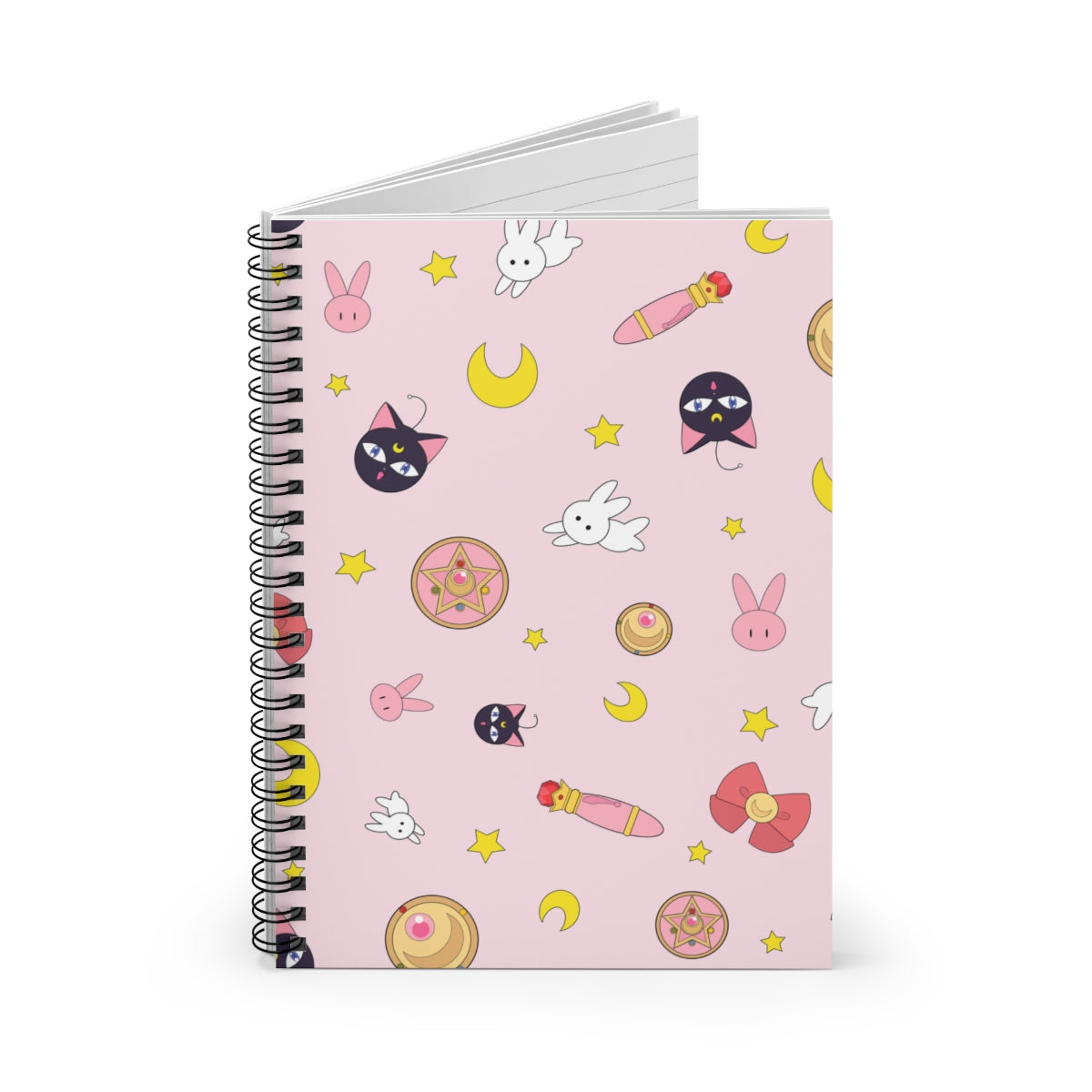 Sailor Moon Luna Bunny Spiral Notebook
