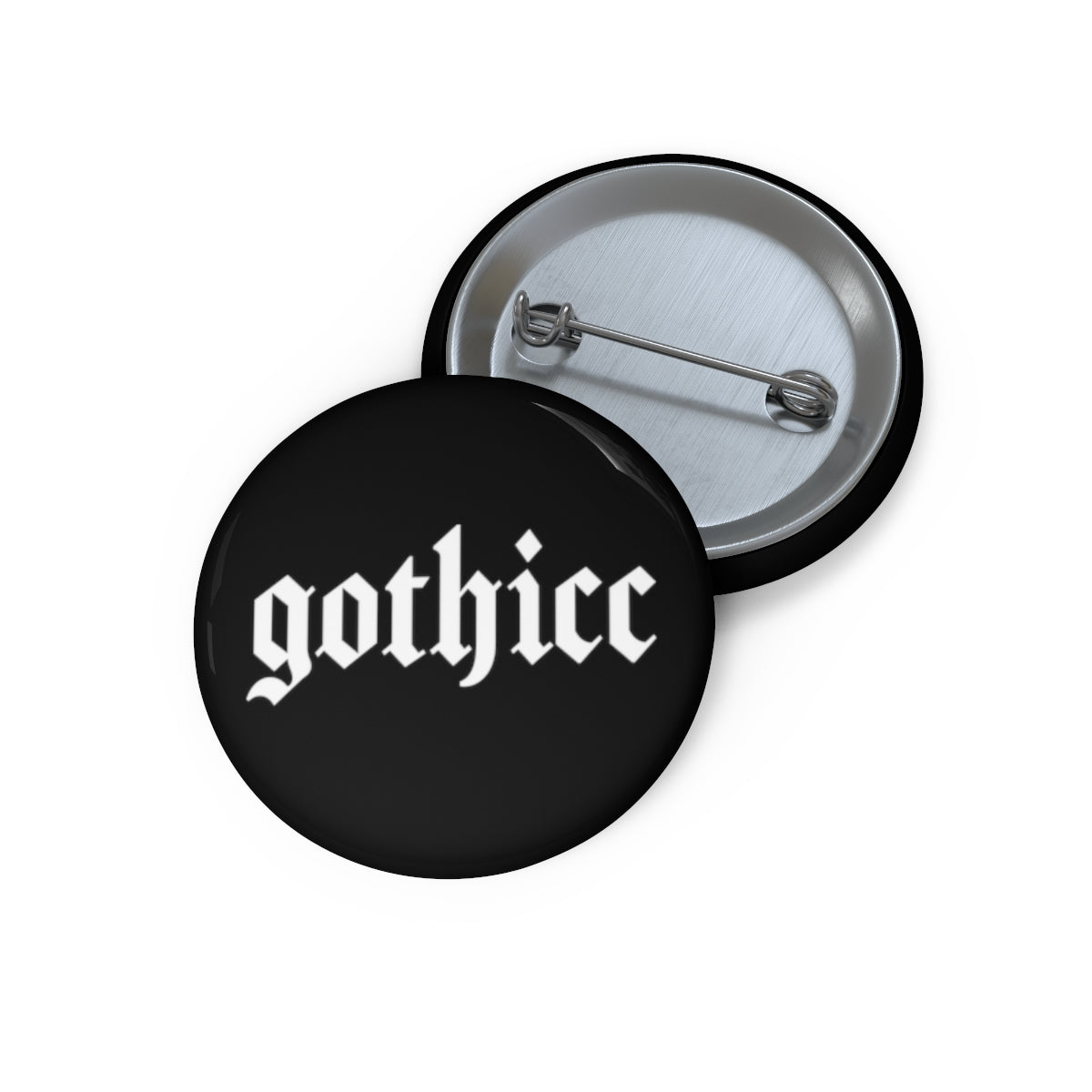 Dark Goth Gothicc Pin Button