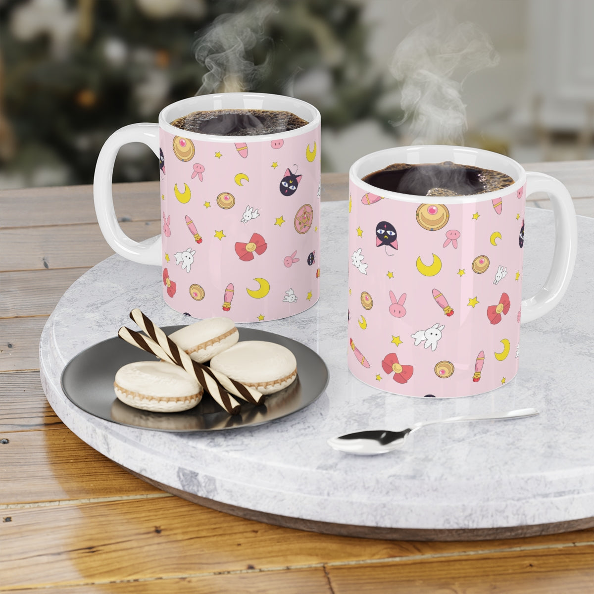 Luna Bunny Pink Coffee Mug