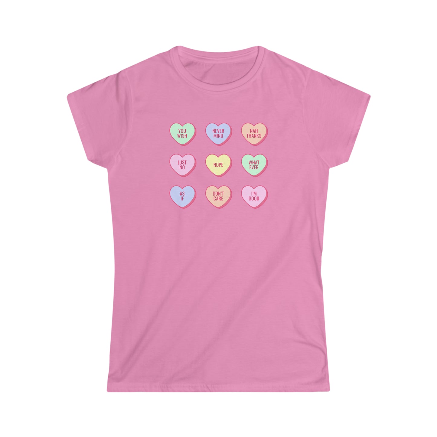 Valentines Heart Candy Girly T-Shirt