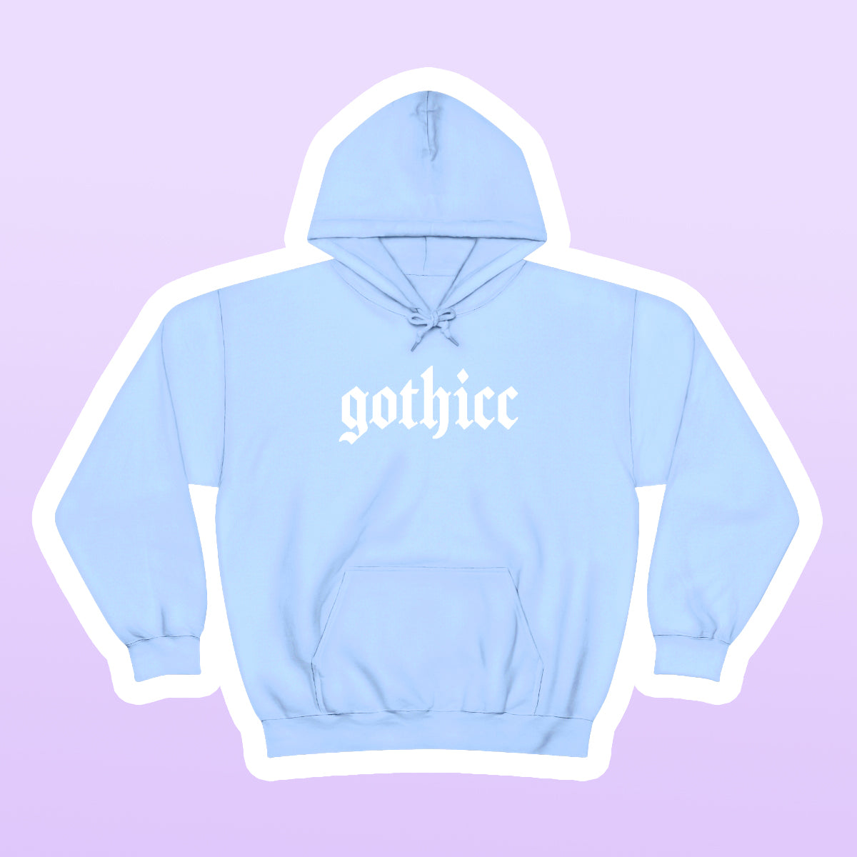 Pastel Goth Gothicc Hoodie Sweatshirt