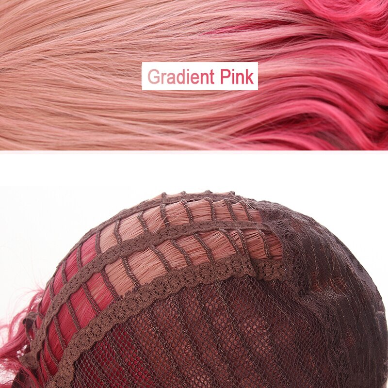 Pink Gradient Cosplay Wig