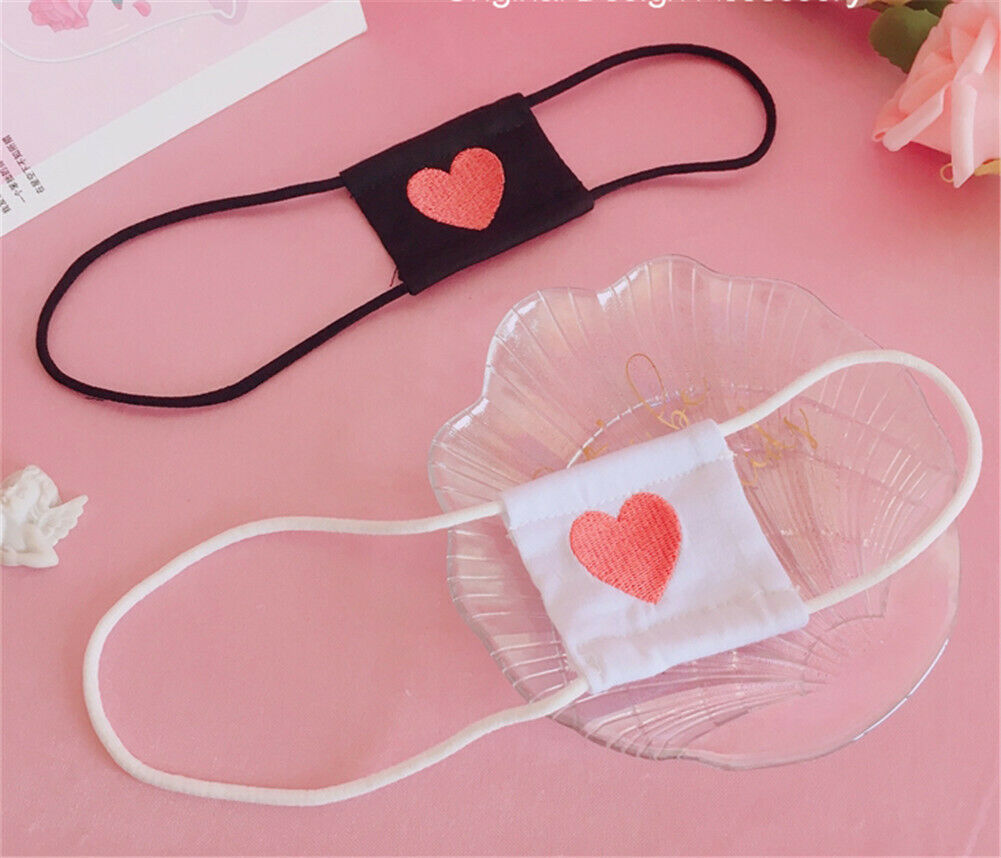 Heart Embroidery Eyepatch