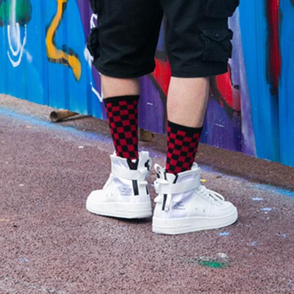 Punk Rock Checker Socks