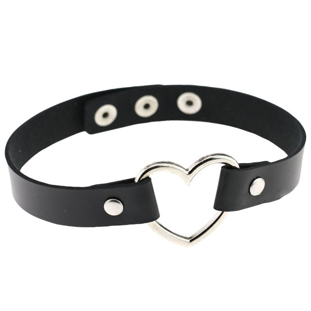 Favorite Heart Choker Necklace