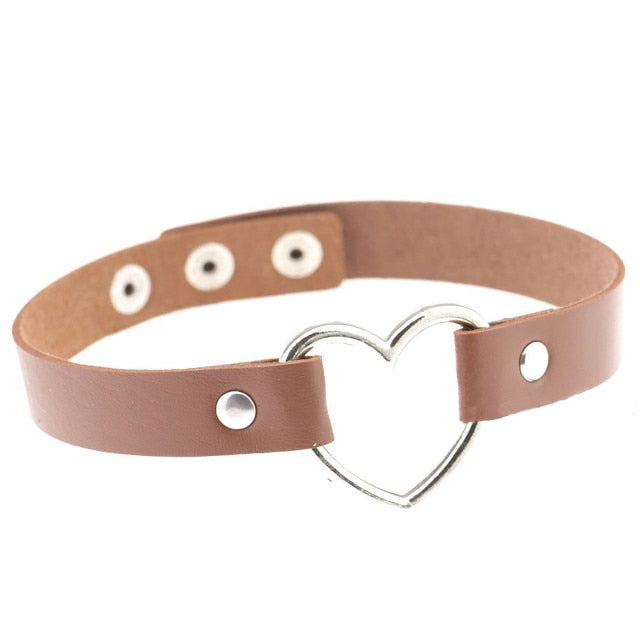 Favorite Heart Choker Necklace