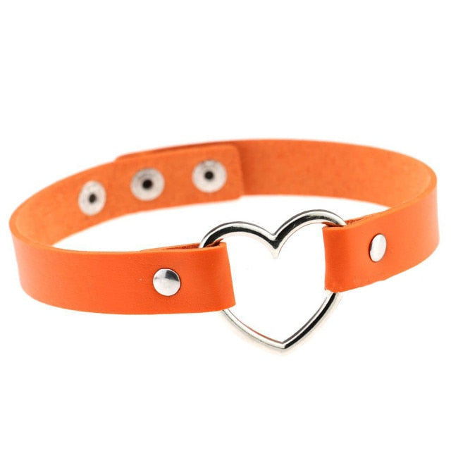 Favorite Heart Choker Necklace