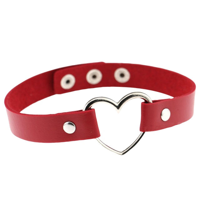 Favorite Heart Choker Necklace