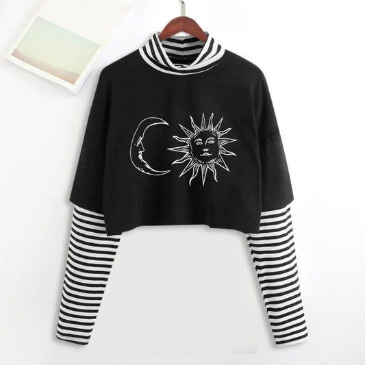 E-Girl Mystic Tarot Layered Top