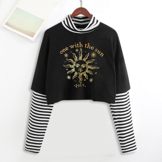 E-Girl Mystic Tarot Layered Top