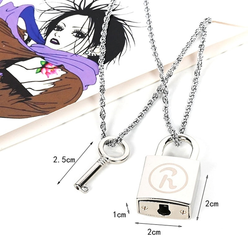 Nana Ren Padlock Necklace Jewelry Set