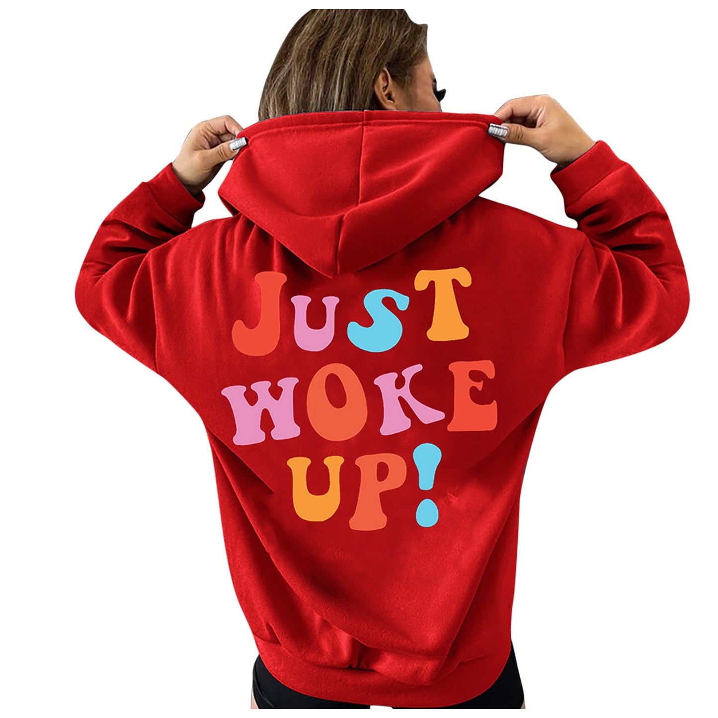 Tumblr Girl Just Woke Up Hoodie