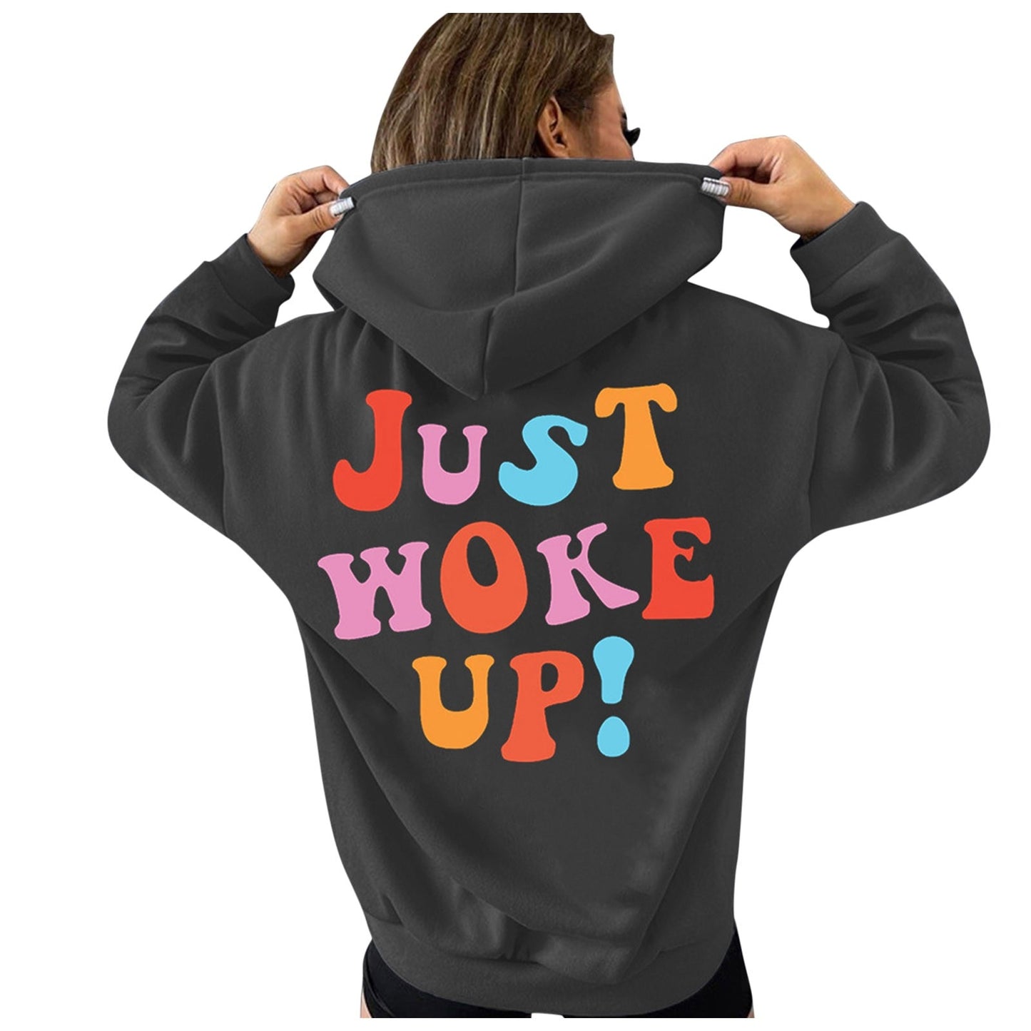 Tumblr Girl Just Woke Up Hoodie