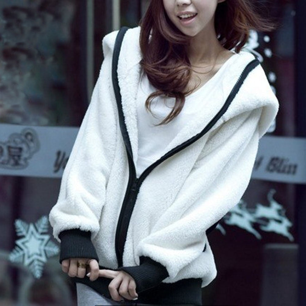 Kawaii Fluffy Panda Hoodie