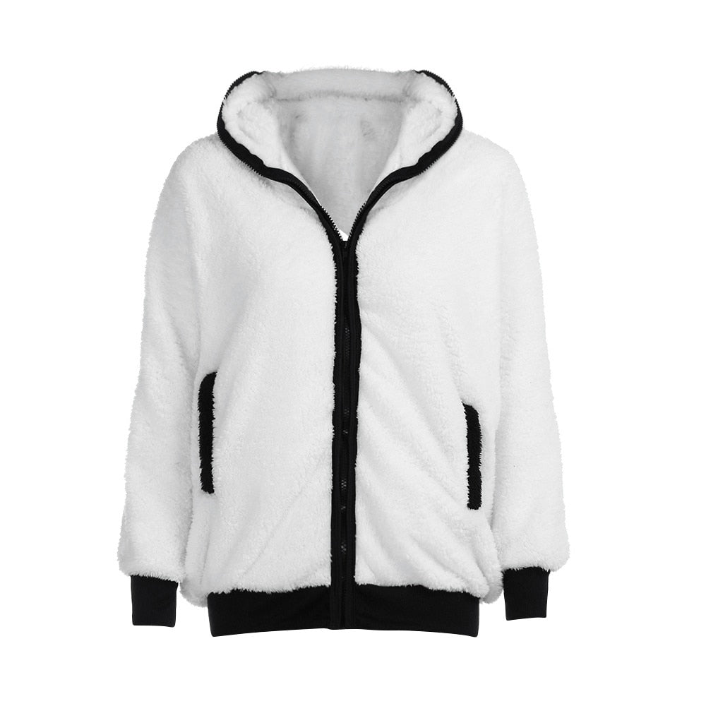 Kawaii Fluffy Panda Hoodie