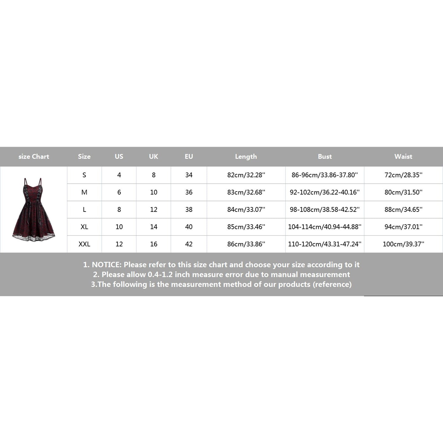 Gothic Lace Dress Vampire