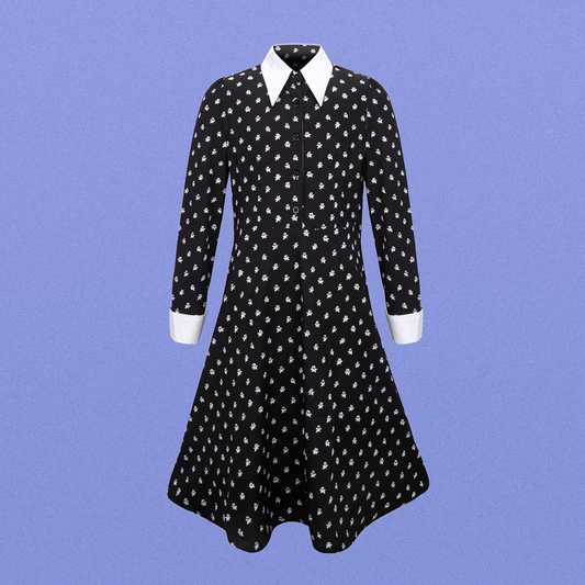 Wednesday Netflix Dress Outfit Addams Family Cosplay