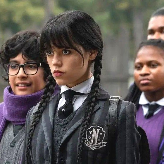 Wednesday Addams Nevermore Academy School Uniform