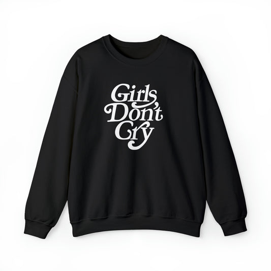 Girls Don't Cry Black & White Sweatshirt