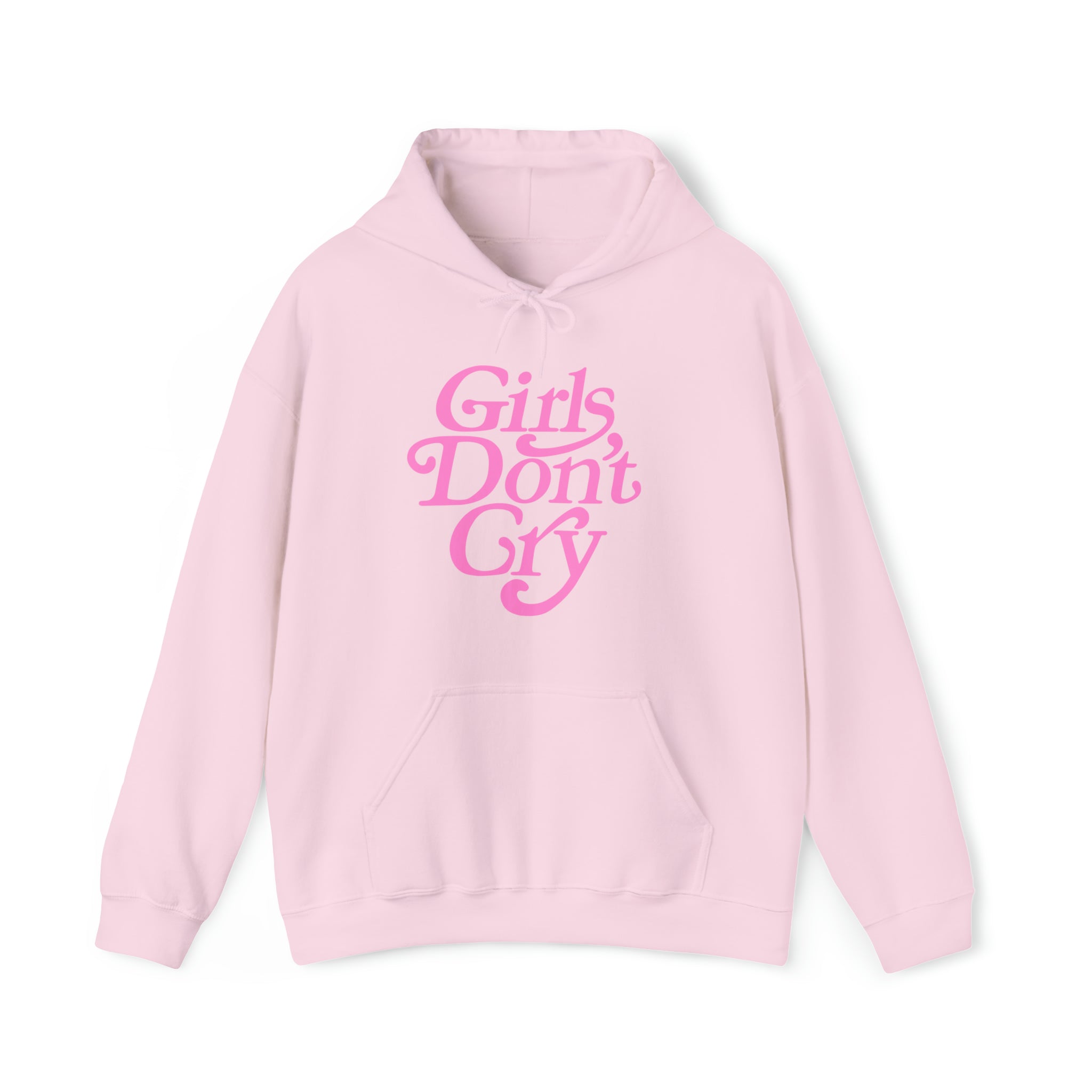 Girls Don't Cry Pink Hoodie Sweatshirt – Aesthetics Boutique