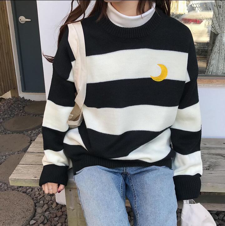 Moon Princess Striped Sweater