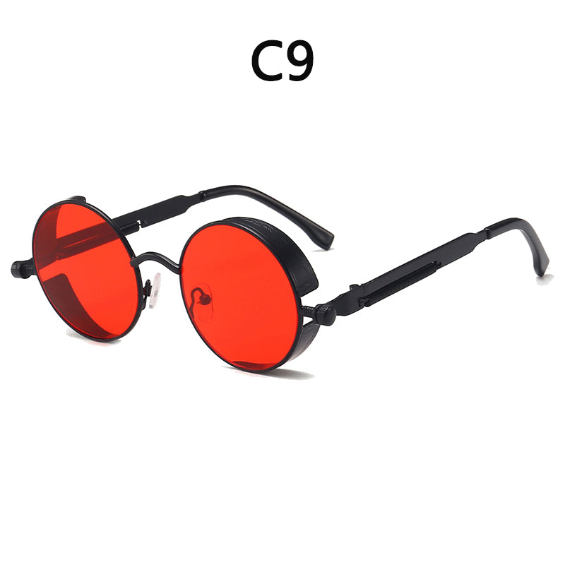 Vampire Aesthetic Round Sunglasses