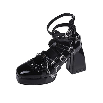 Vampire Aesthetic Goth Shoes