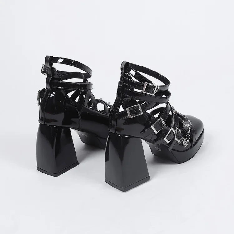 Vampire Aesthetic Goth Shoes