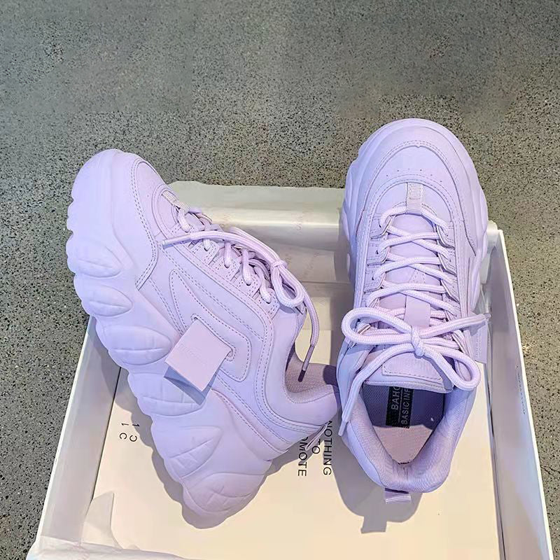 Pastel Purple Chunky Sneakers