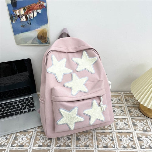 Korean Stars School Backpack