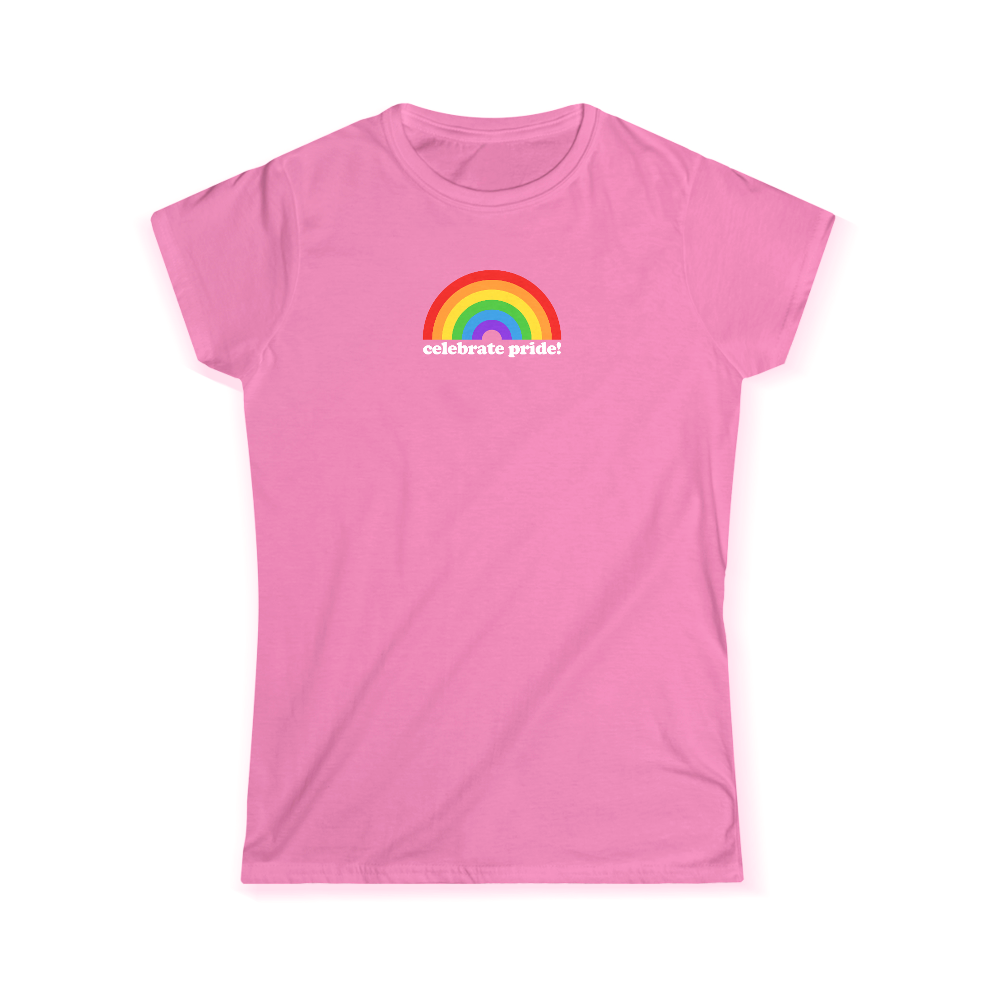 Rainbow Pride LGBTQIA Pink to celebrate diversity