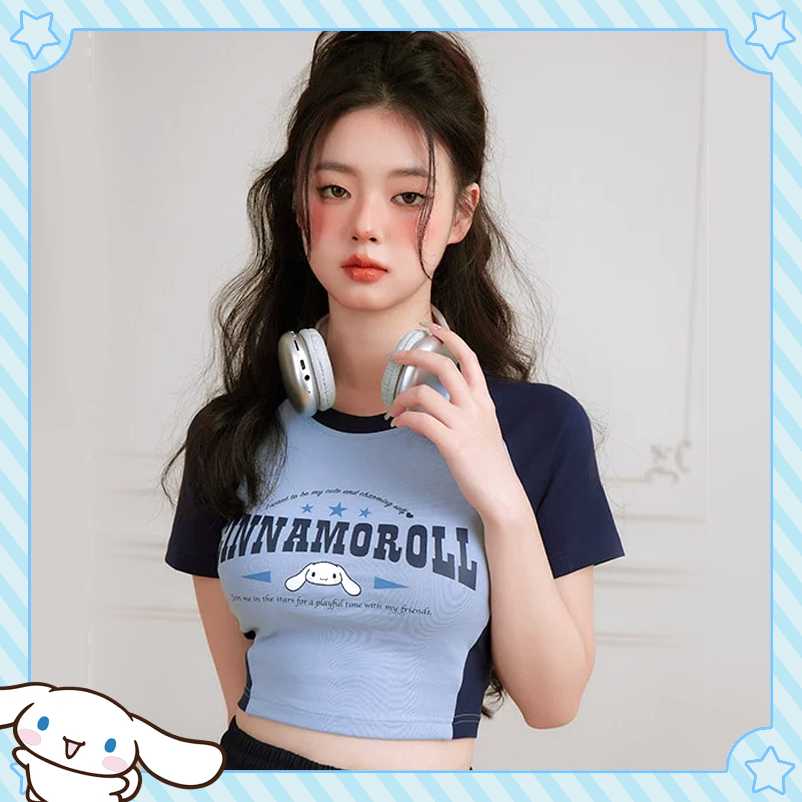 Cinnamoroll Crop Top