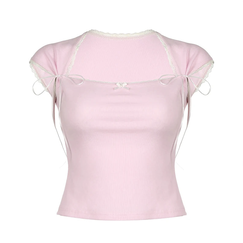 Pretty Coquette Top Pink