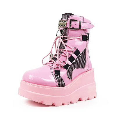 Egirl Pink Cyber Punk Sneakers