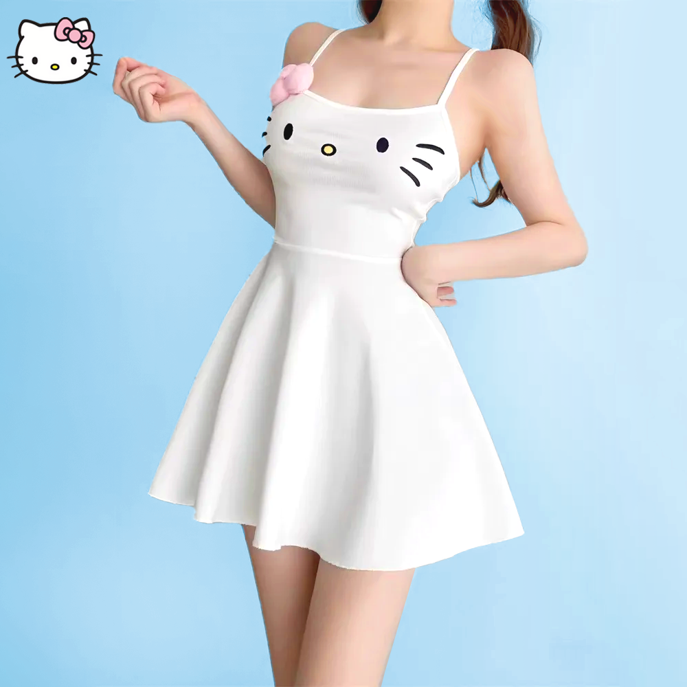 Hello Kitty Skater Dress – Aesthetics Boutique