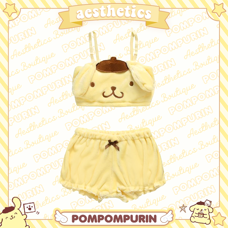 Pompompurin Bikini Lingerie Set