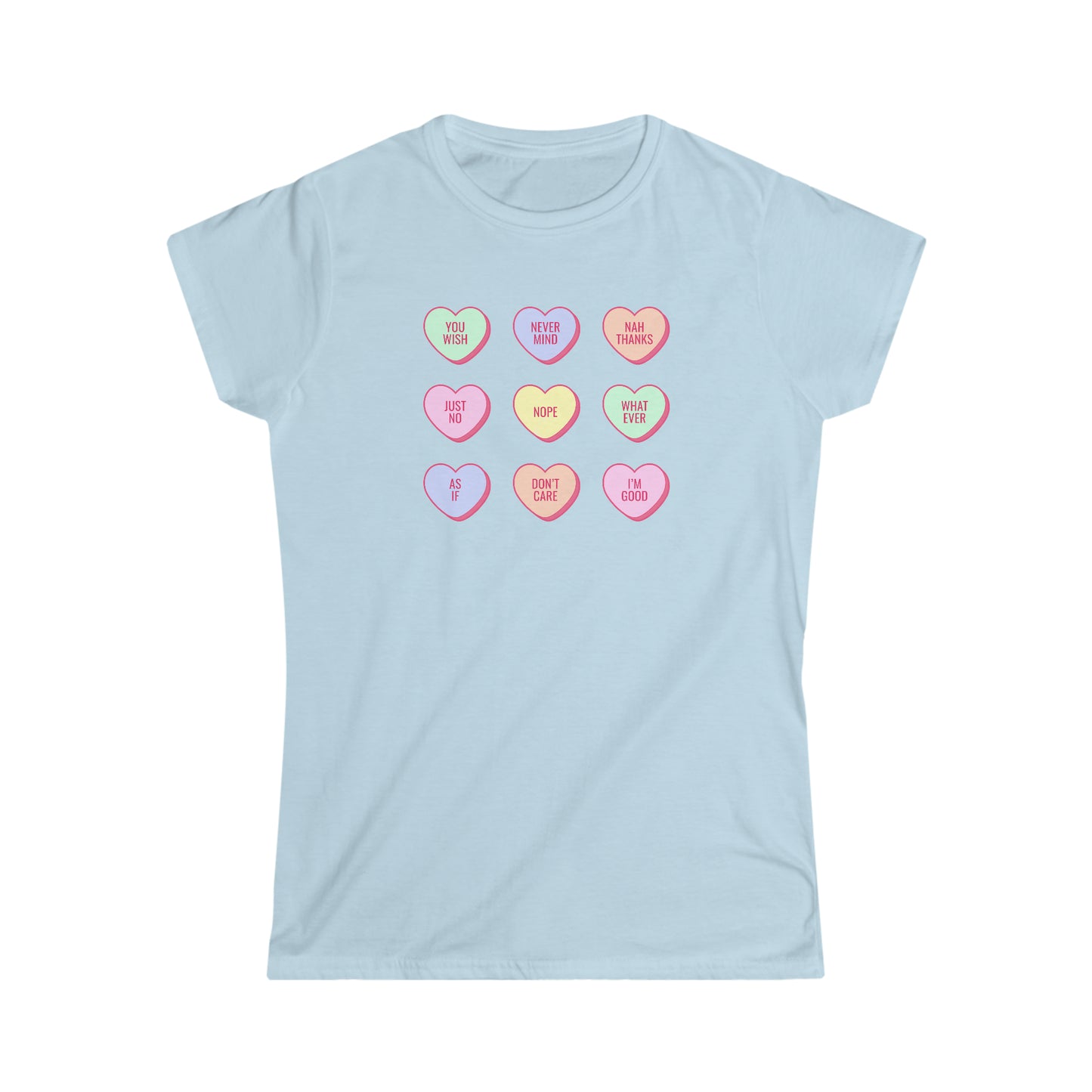 Valentines Heart Candy Girly T-Shirt