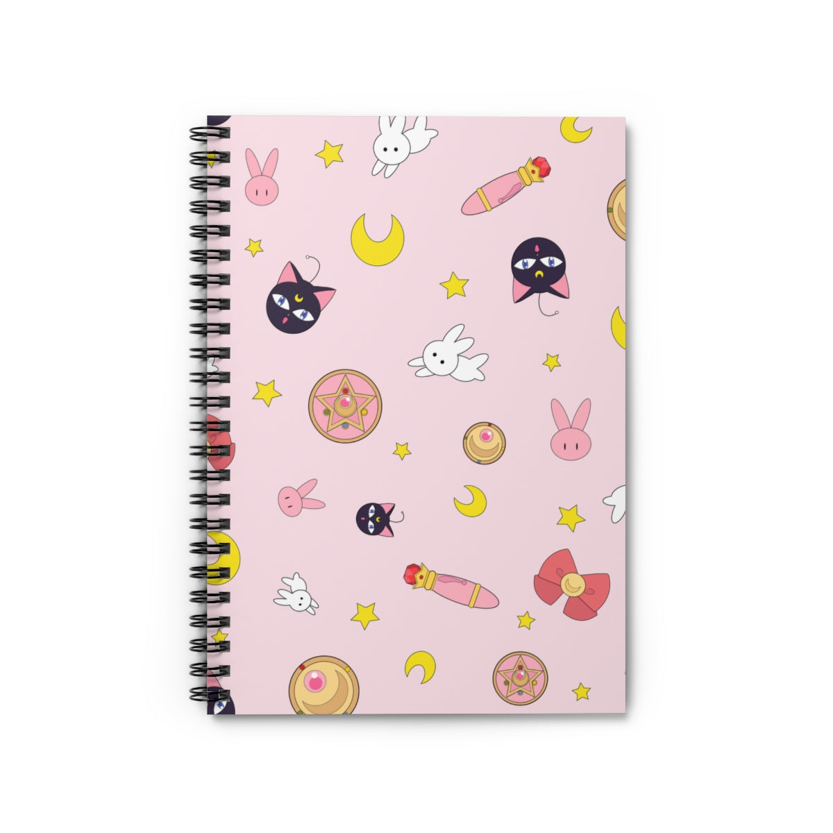 Sailor Moon Luna Bunny Spiral Notebook