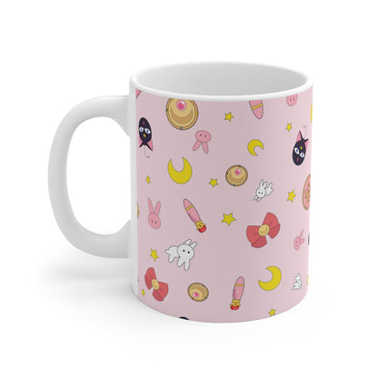 Luna Bunny Pink Coffee Mug