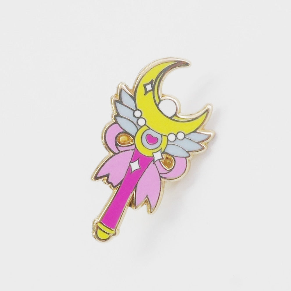 Sailor Moon Magic Wand Enamel Pin