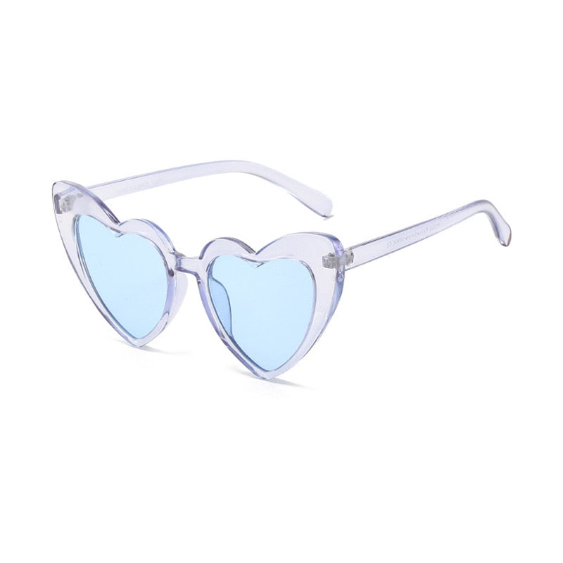 Retro Cat Eye Heart Shape Sunglasses
