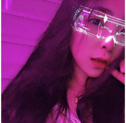 Gamer Girl LED Sunglasses Twitch Streamer