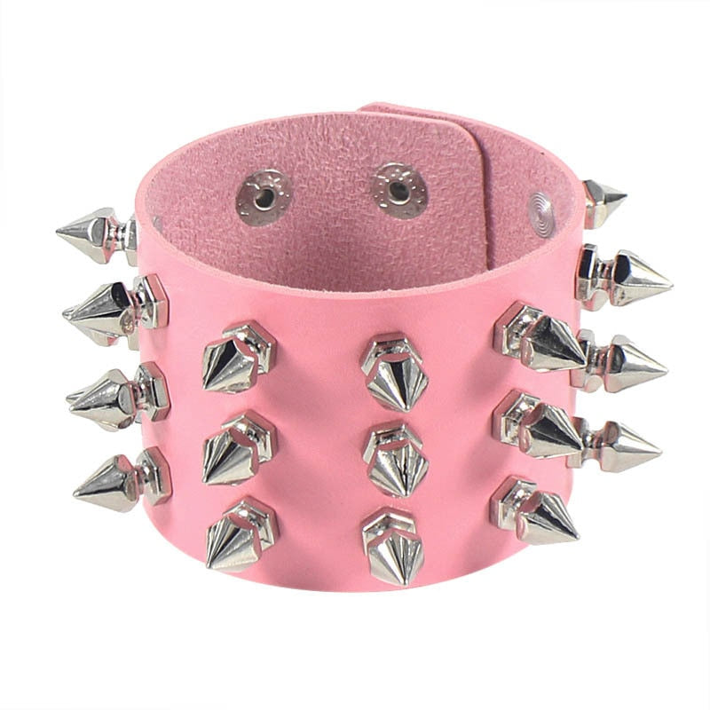 Egirl Pastel Goth Spikes Bracelet