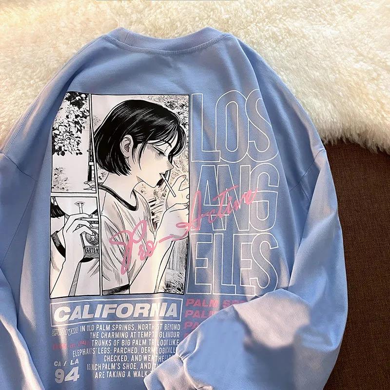 Anime eGirl Printed Sweatshirt