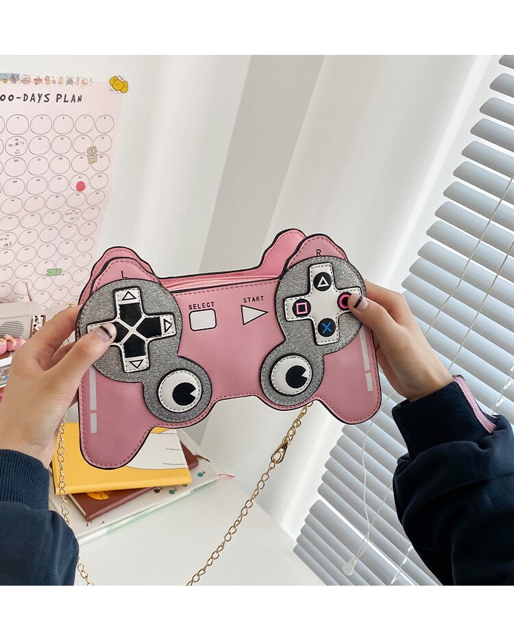 Girl deals playstation controller