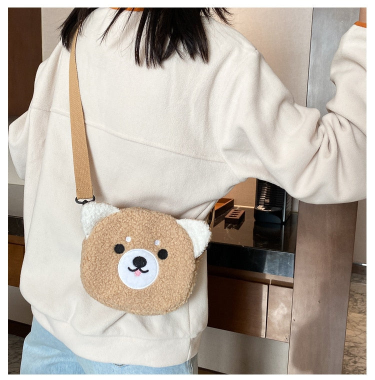 Kawaii Dog Shiba Inu Shoulder Bag
