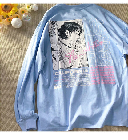 Anime eGirl Printed Sweatshirt
