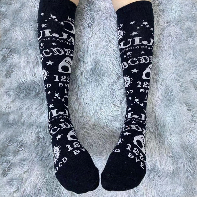 Ouija Board Tube Socks