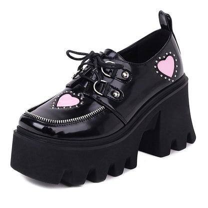 Preppy Gothic Lolita Shoes